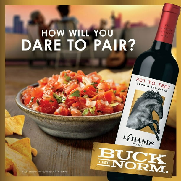 14 Hands Hot to Trot Red Blend Wine, 750 ml - Samsclub.com
