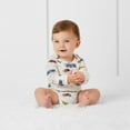 thumbnail image 3 of Member's Mark Baby 4-Pack Long Sleeve Organic Cotton Bodysuit, 3 of 10