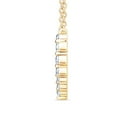 thumbnail image 4 of 0.23 CT. T.W. Round Cut Heart Shaped Diamond Pendant Necklace in 14K Gold, 4 of 6