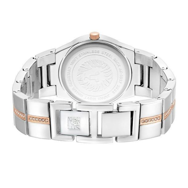 Anne Klein Tow-Tone & Rose Gold Bracelet Watch Box Set, 33.5mm
