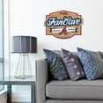 thumbnail image 2 of YouTheFan MLB Fan Cave Sign, Assorted Teams, 2 of 5