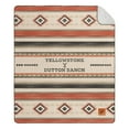thumbnail image 2 of Yellowstone Silk Touch Sherpa Reverse Throw, 60" x 70", 2 of 5