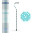 thumbnail image 2 of Medline Martha Stewart Adjustable Offset Walking Couture Cane, Choose Color, 2 of 7