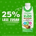 thumbnail image 5 of Orgain Kids 8g Protein Organic Nutritional Shake, Chocolate 8.25 fl. oz.,12 pk., 5 of 7