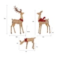 thumbnail image 7 of Member's Mark Pre-Lit Animated Deer Family, Set of 3, 7 of 7