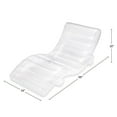 thumbnail image 4 of Member's Mark 5.6' Clear Chaise Lounger Float, 4 of 9