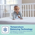 thumbnail image 3 of Sealy Cool Comfort Waterproof Infant/Toddler Crib Mattress Pad, 3 of 10