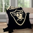 thumbnail image 6 of Logo Brands Las Vegas Raiders Luxe Dreams Throw, 60" x 80", 6 of 6