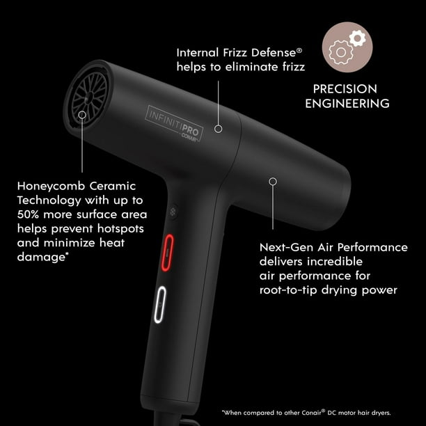 InfinitiPRO by Conair DigitalAIRE Hair Dryer with Brush and