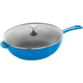 thumbnail image 2 of Staub 10", 2.9-Quart Enameled Cast Iron Daily Pan With Glass Lid, 2 of 3