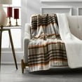 thumbnail image 1 of Member's Mark Plaid Faux Fur Throw, 60"x70", 1 of 3
