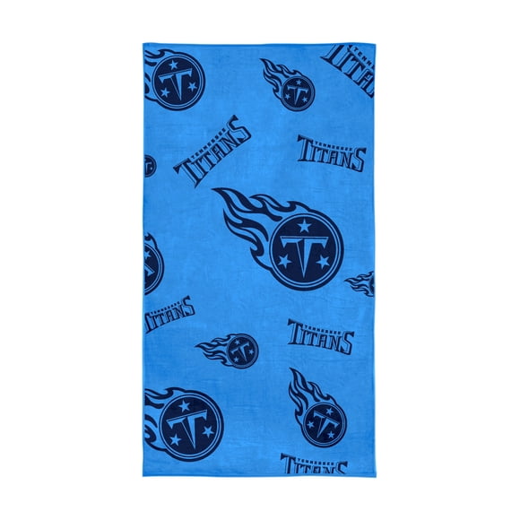 Logo Brands Tennessee Titans 38"x72" Beach Towel