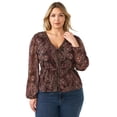thumbnail image 5 of Edited by Maren Morris Women's Boho Blouse, 5 of 13