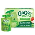 thumbnail image 1 of GoGo SqueeZ Applesauce Pouches, Apple Apple, 3.2 oz., 32 ct., 1 of 8