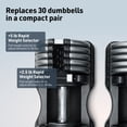 thumbnail image 4 of NordicTrack 55 lb. Select-A-Weight Dumbbell Set, 4 of 10