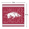 thumbnail image 7 of Logo Brands Arkansas Razorbacks 106"x106" Rally Mat, 7 of 8