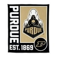 thumbnail image 1 of Logo Brands Purdue Boilermakers 60"x70" Super Plush Blanket, 1 of 6