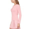 thumbnail image 3 of Express Women's Ribbed Button-Up Sweater, 3 of 7
