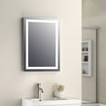 thumbnail image 1 of Homewerks 30'' x 36'' Dimmable Frameless LED Lighted Mirror with Anti-Fog, 1 of 7