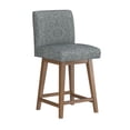 thumbnail image 11 of HH2 Home Parson Wood Adjustable Height Swivel Bar Stool, 11 of 19