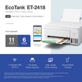 thumbnail image 5 of Epson EcoTank ET-2418 Wireless All-in-One Color Supertank Printer, 5 of 9