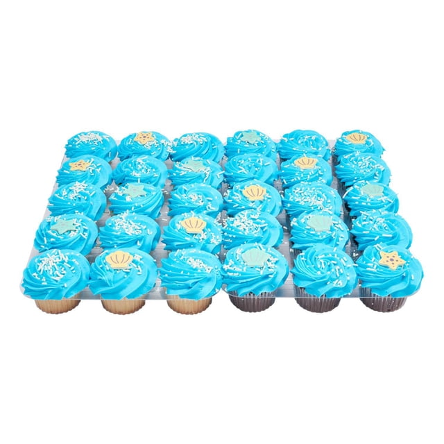 Blue Whales Cupcakes, 30 ct.