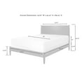 thumbnail image 4 of Crosley Furniture Mid-Century Landon King Bed, Assorted Colors, 4 of 10