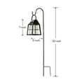 thumbnail image 6 of Deck Impressions Farmhouse Solar LED Shepherd's Hook Lanterns, 4-Pack, 6 of 6