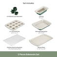 thumbnail image 3 of Tramontina 5-Piece Aluminized Steel Ceramic Nonstick Bakeware Set, 3 of 16