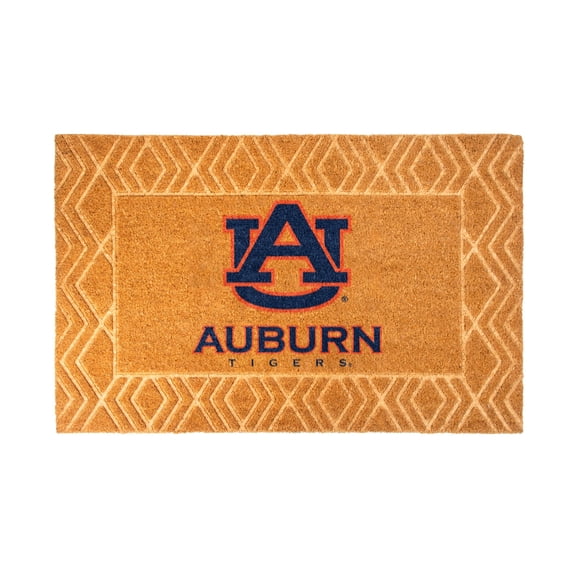 Logo Brands Auburn Tigers Coir Outdoor Mat