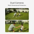 thumbnail image 3 of eufy E340 Wired Outdoor 3K Pan-Tilt Floodlight with Dual Cameras, 3 of 9