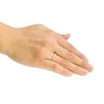 thumbnail image 3 of Stackable 0.25 CT. T.W. Diamond Milgrain Anniversary Band in 14K Gold, 3 of 3