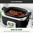 thumbnail image 6 of GreenPan Elite 8-in-1 Programmable 6 Quart Electric Slow Cooker, Ceramic Nonstick (Choose Color), 6 of 8