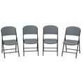 thumbnail image 1 of Lifetime Commercial Grade Contoured Folding Chair, Assorted Colors 4 Pack, 1 of 10