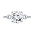 thumbnail image 4 of 3.50 CT.T.W. Lab Created Round Cut Diamond in 14K White Gold, 4 of 6
