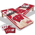 thumbnail image 1 of YouTheFan Wisconsin Badgers 2'x4' Cornhole Board Set, 1 of 6