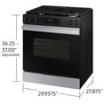 thumbnail image 3 of Samsung Bespoke 6.0 cu. ft. Slide-In Gas Range, 3 of 9