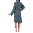 thumbnail image 3 of Barefoot Dreams Malibu Collection Sand-Washed Jersey Knit Midi Robe, 3 of 5