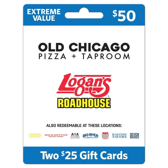 SPB Hospitality $50 Gift Card, 2 x $25