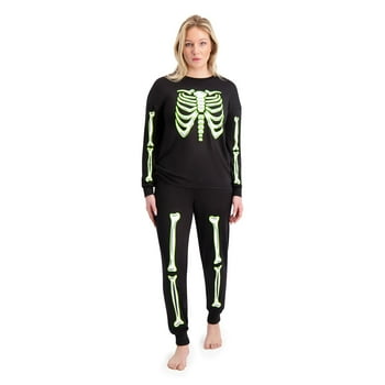 DreamLife Women's Halloween 2-Piece Pajama Set
