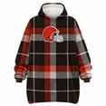 thumbnail image 1 of Pegasus Sports Cleveland Browns Wearable Sherpa Throw, 1 of 8