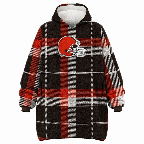 Pegasus Sports Cleveland Browns Wearable Sherpa Throw