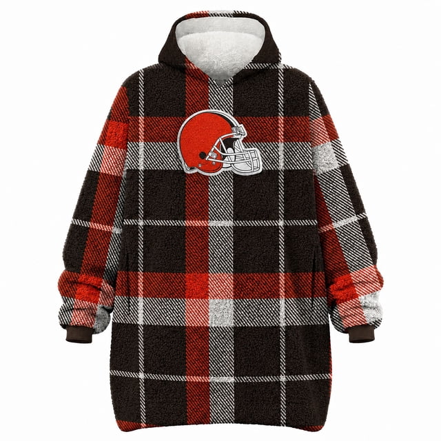 Pegasus Sports Cleveland Browns Wearable Sherpa Throw