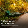 thumbnail image 5 of Philips 3-Outlet Grounded 50' Extension Cord, Green (2 pk.), 5 of 6