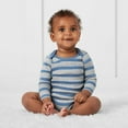 thumbnail image 2 of Member's Mark Baby 4-Pack Long Sleeve Organic Cotton Bodysuit, 2 of 10