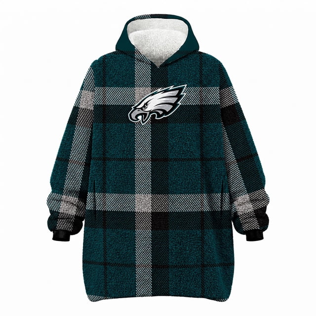 Pegasus Sports Philadelphia Eagles Wearable Sherpa Throw