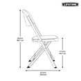 thumbnail image 11 of Lifetime 2nd Generation Commercial Folding Chair, Single and 4 Pack, 11 of 12