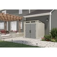 thumbnail image 3 of Suncast 7' x 7' Modernist Resin Outdoor Storage Shed, 3 of 9