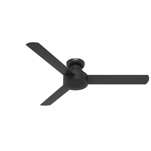 Hunter 44" & 52" inch Presto Low Profile Ceiling Fan and Wall Control, Assorted Colors