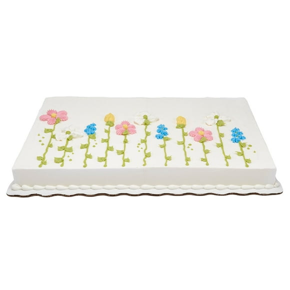 Member's Mark Blooming Flowers Full Sheet Cake